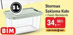 HOBBY LİFE STORMAX SAKLAMA KABI